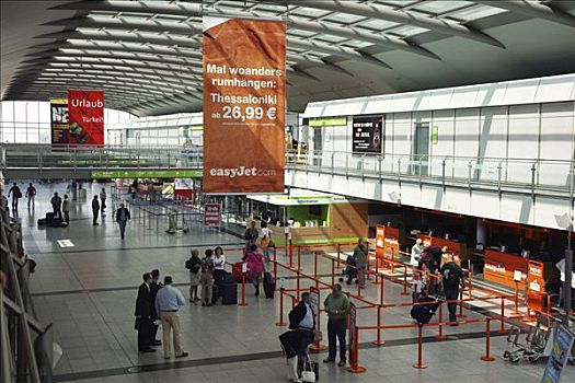 航站楼,多特蒙德,机场,北莱茵威斯特伐利亚,德国,欧洲