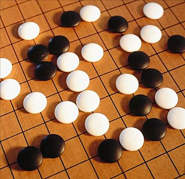 围棋,棋子,棋盘,运动,静物,中国,亚洲,娱乐,休闲