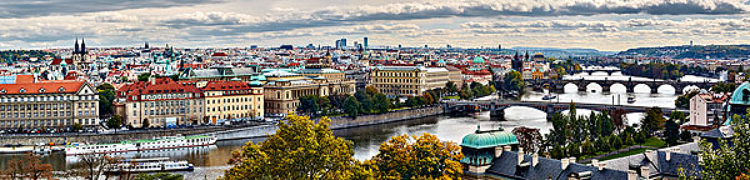 历史,中心,伏尔塔瓦河,桥,布拉格,捷克共和国,欧洲