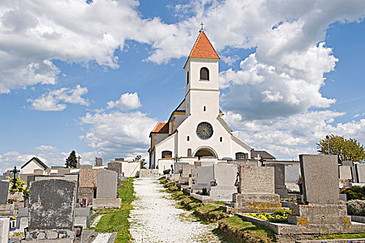 教区教堂,教堂,下奥地利州,奥地利,欧洲