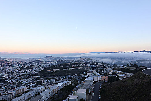 旧金山城市全景