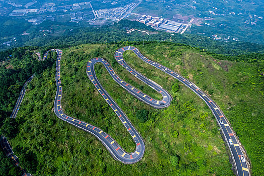 重庆市綦江区横山盘山公路