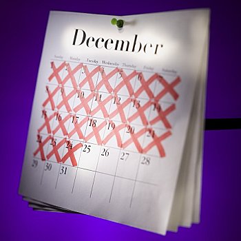 十二月,日历