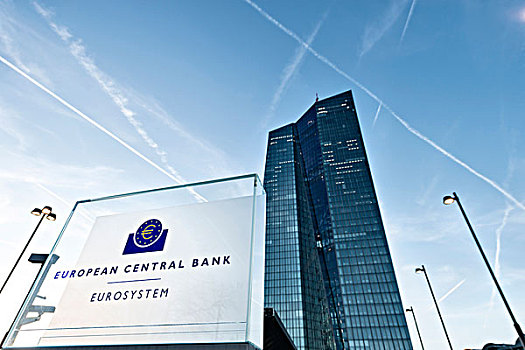 德国,黑森州,法兰克福,新建筑,欧洲,中央银行