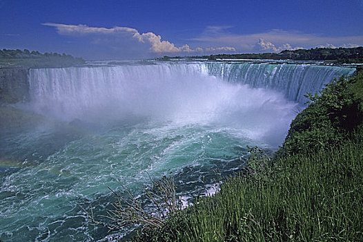 加拿大,安大略省,尼亚加拉瀑布,尼亚加拉河,马蹄铁瀑布