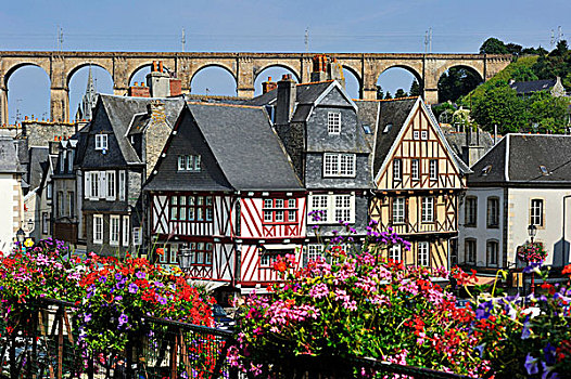 法国,菲尼斯泰尔,地点,高架桥