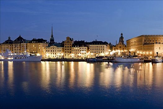 岛屿,桥,斯德哥尔摩,瑞典