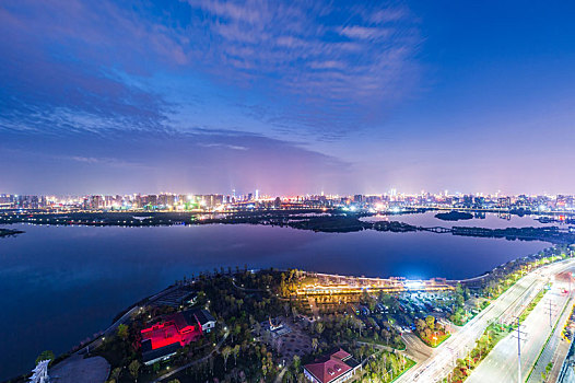 江西南昌象湖湿地公园风景