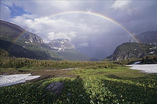 冰川国家公园,蒙大拿,美国
