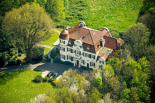 别墅,北莱茵威斯特伐利亚,德国,欧洲