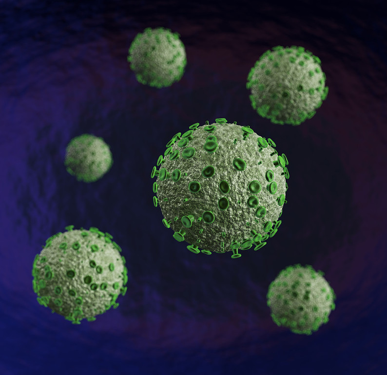 显微镜,艾滋病毒,细菌_高清图片_全景视觉