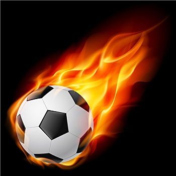 足球,燃烧