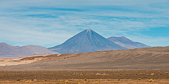 风景,荒漠景观,山,佩特罗,阿塔卡马沙漠,省,安托法加斯塔大区,智利