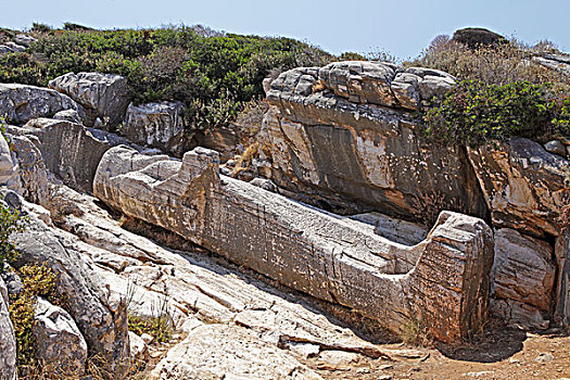 靠近,纳克索斯岛,基克拉迪群岛,爱琴海,希腊,欧洲