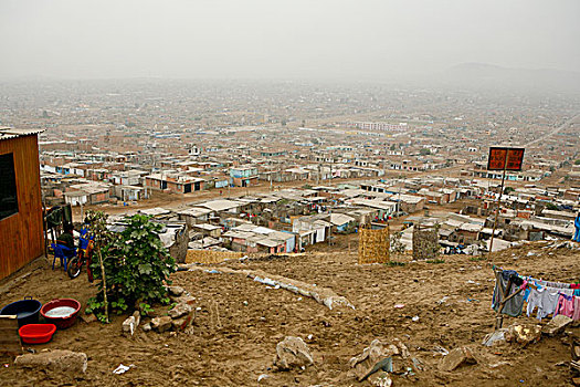 贫民窟,地区,利马,秘鲁