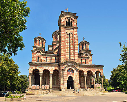 教堂,贝尔格莱德,塞尔维亚,欧洲