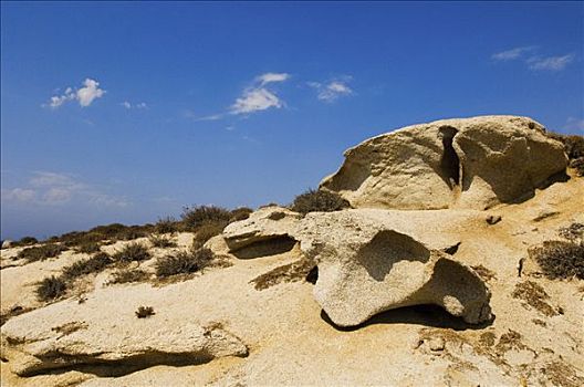 石头,乡村,纳克索斯岛,希腊