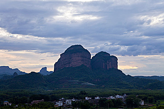 丹霞山,风光,地貌