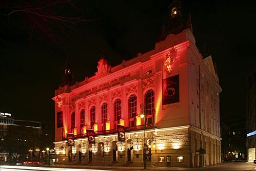 剧院,夏洛滕堡宫,柏林,德国,欧洲