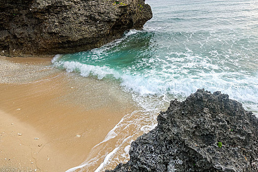 海滩,岛屿,冲绳,日本