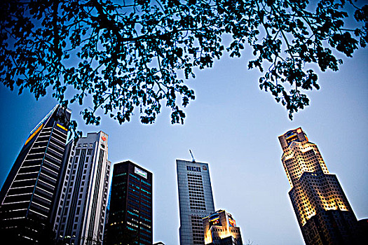 新加坡城,天际线