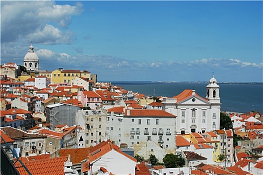 城市风光,首都,葡萄牙,里斯本