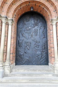 门,罗斯基勒,大教堂