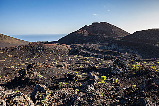 火山,风景,两个,圣安东尼奥,帕尔玛,加纳利群岛,西班牙,欧洲