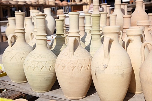 双耳陶罐,传统,陶器,英国,巴林,中东