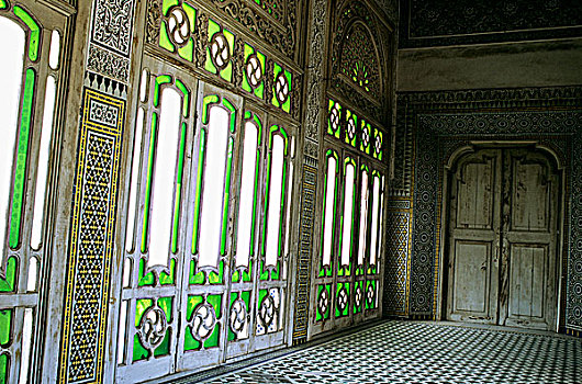 摩洛哥,宫殿,室内