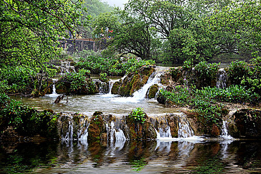 四川九寨沟的水