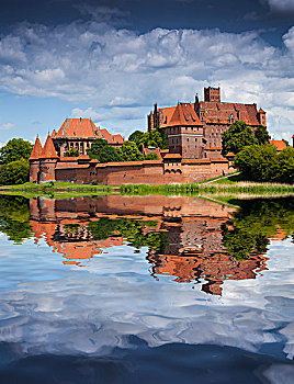 波兰,马尔堡,中世纪,城堡,画廊