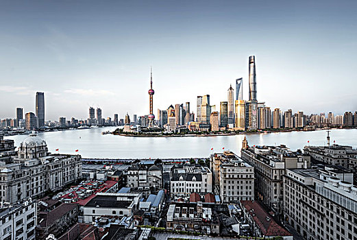 上海陸家嘴城市建筑