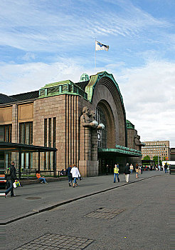 赫尔辛基火车站正门