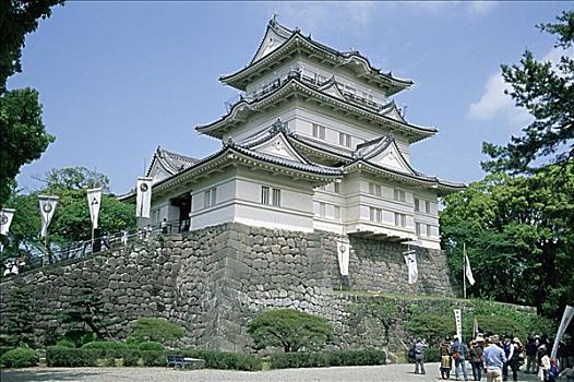 小田原,城堡,日本
