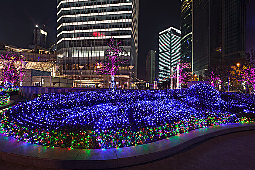 圣诞节夜景