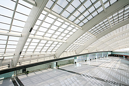 大厅,北京,机场,车站