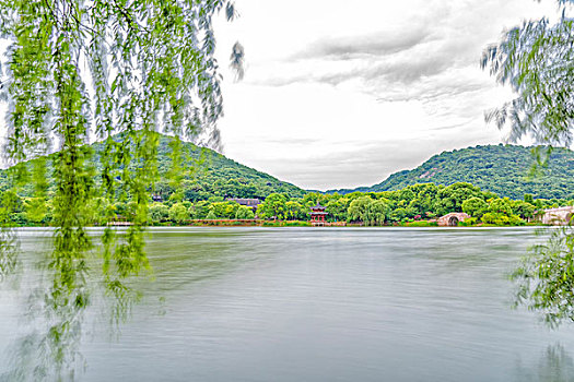 杭州萧山湘湖风光