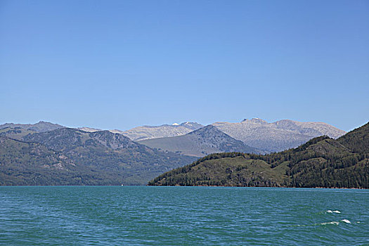 新疆阿勒泰喀纳斯湖