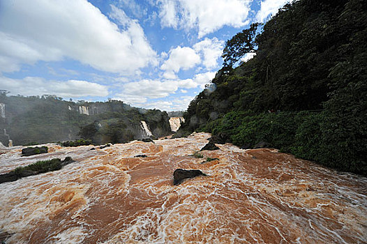 巴西伊瓜苏国家公园伊瓜苏瀑布