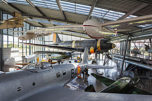 德国,巴伐利亚,博物馆,航空,收集,北约,飞机场,轰炸机,西班牙
