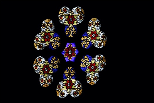 彩色玻璃,萨格勒布,大教堂
