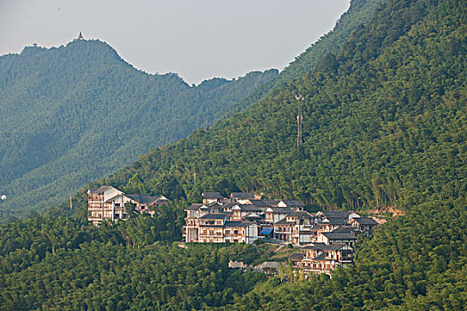 重庆市永川区茶山竹海风景区茶竹天街