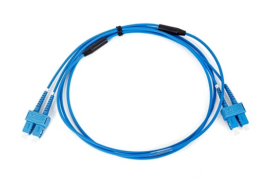 蓝色,纤维,光纤,连接端子