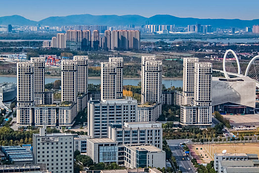 江苏省南京市河西cbd都市建筑