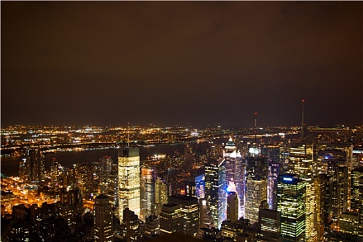曼哈顿,夜景