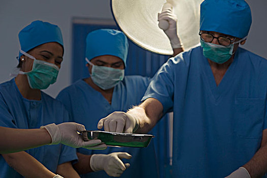 外科,表演,外科手术,手术室,印度