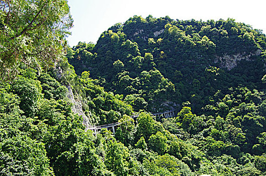 陕西上华山风光