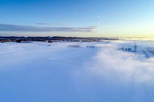 冬天,北海道,日本