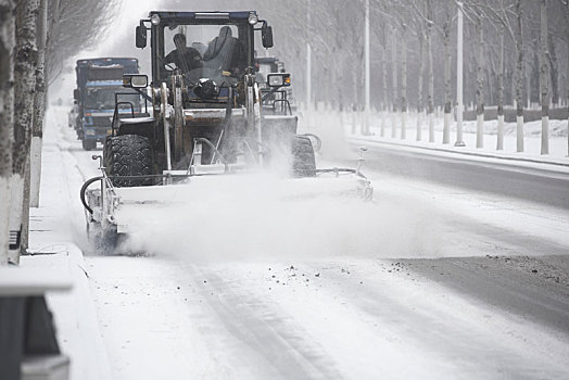 冬季除雪车